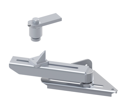 Uphill Rising Hinges with Ball Joint for Sloping Sites - BTI Hardware